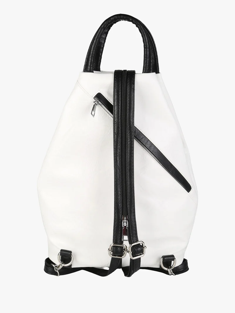 Zaino da donna in ecopelle - bianco