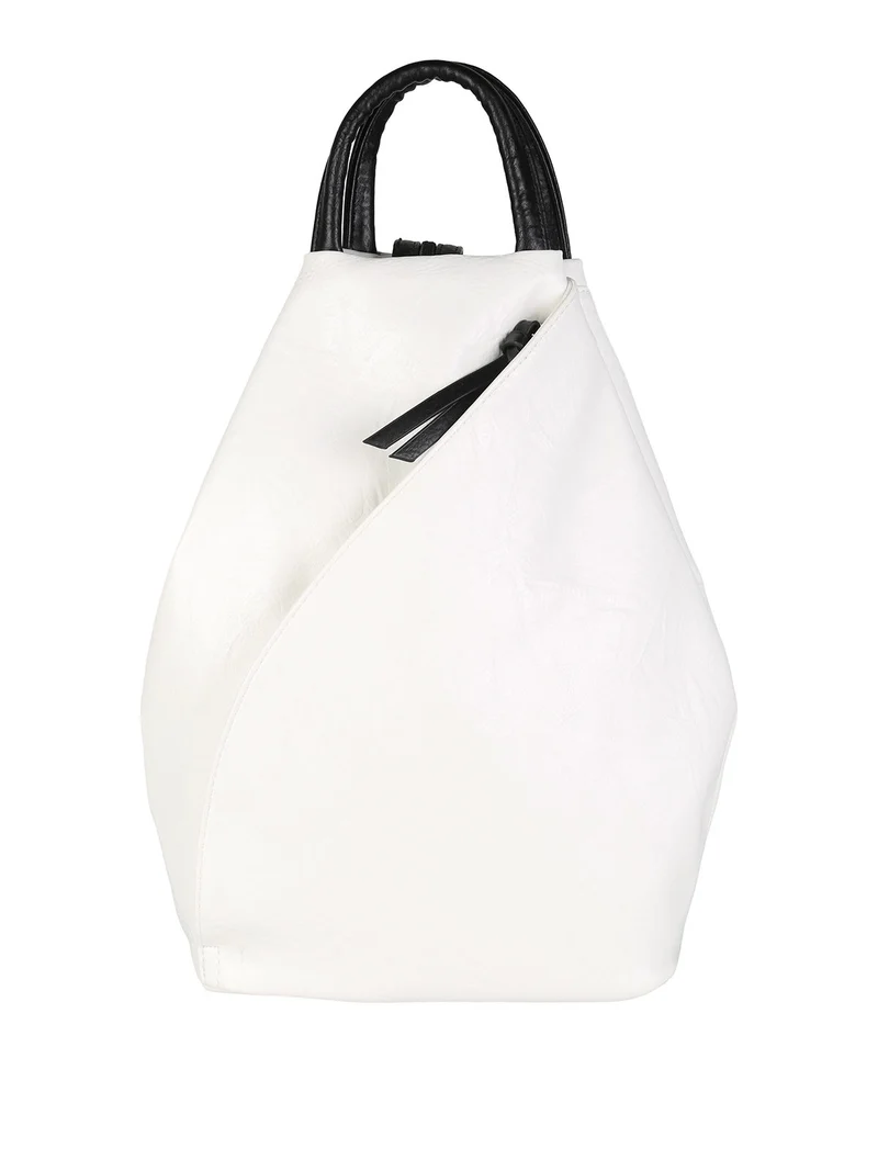 Zaino da donna in ecopelle - bianco