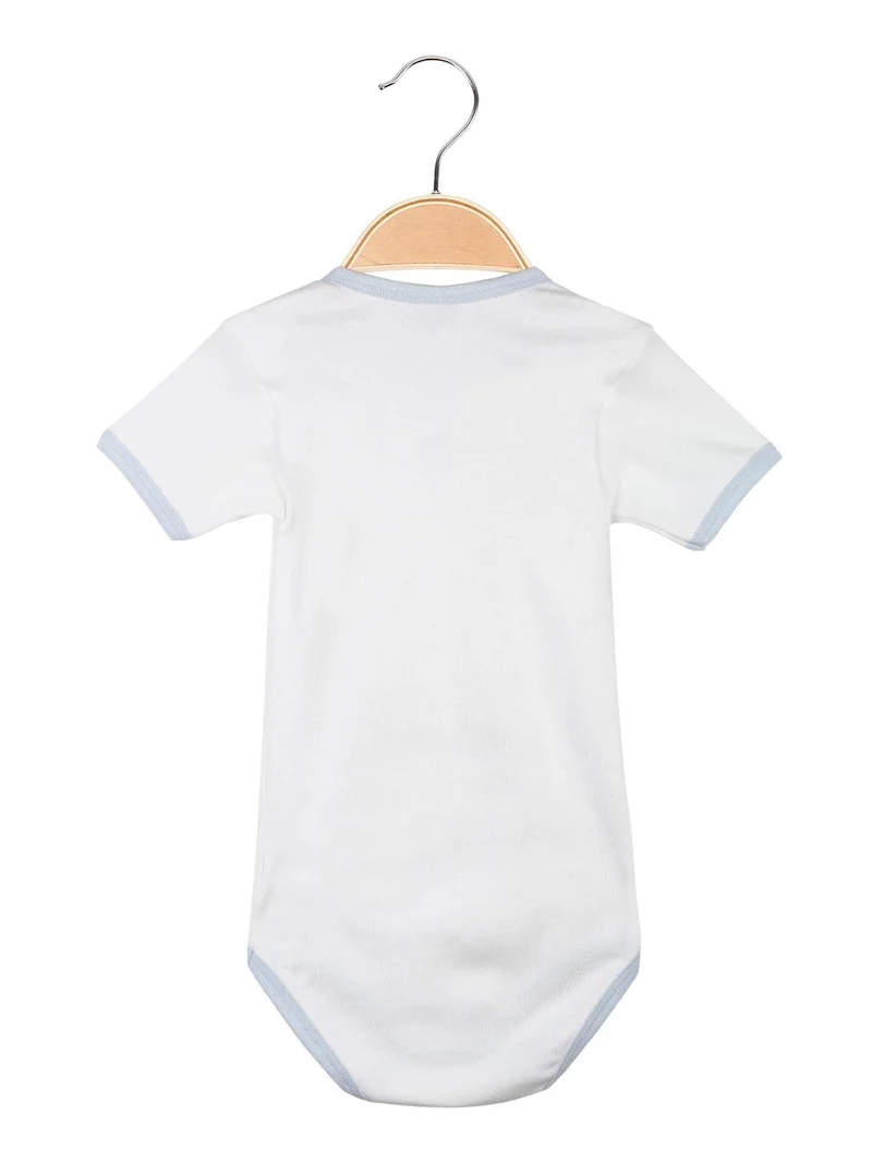 Body neonato manica corta - bianco