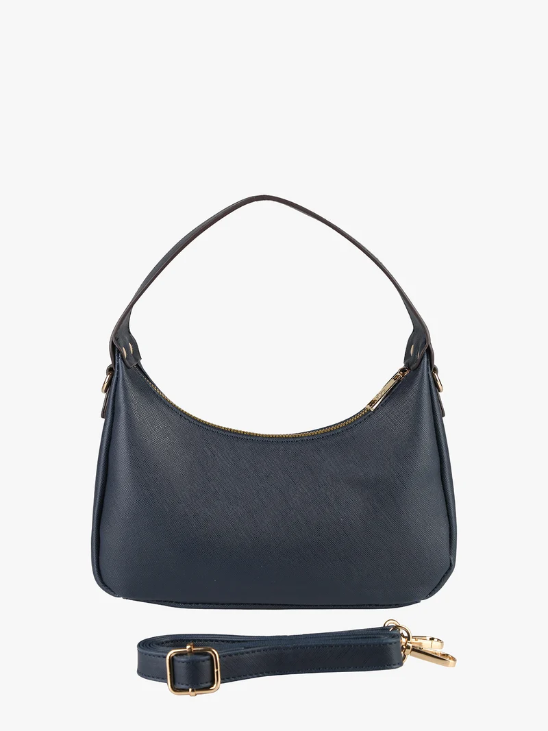 Borsa donna mini hobo - blu