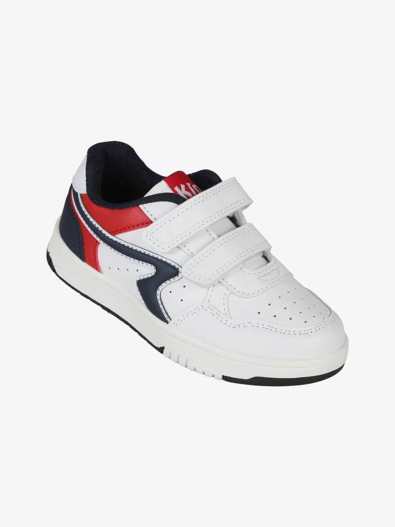 Sneakers da bambino con strappi - bianco