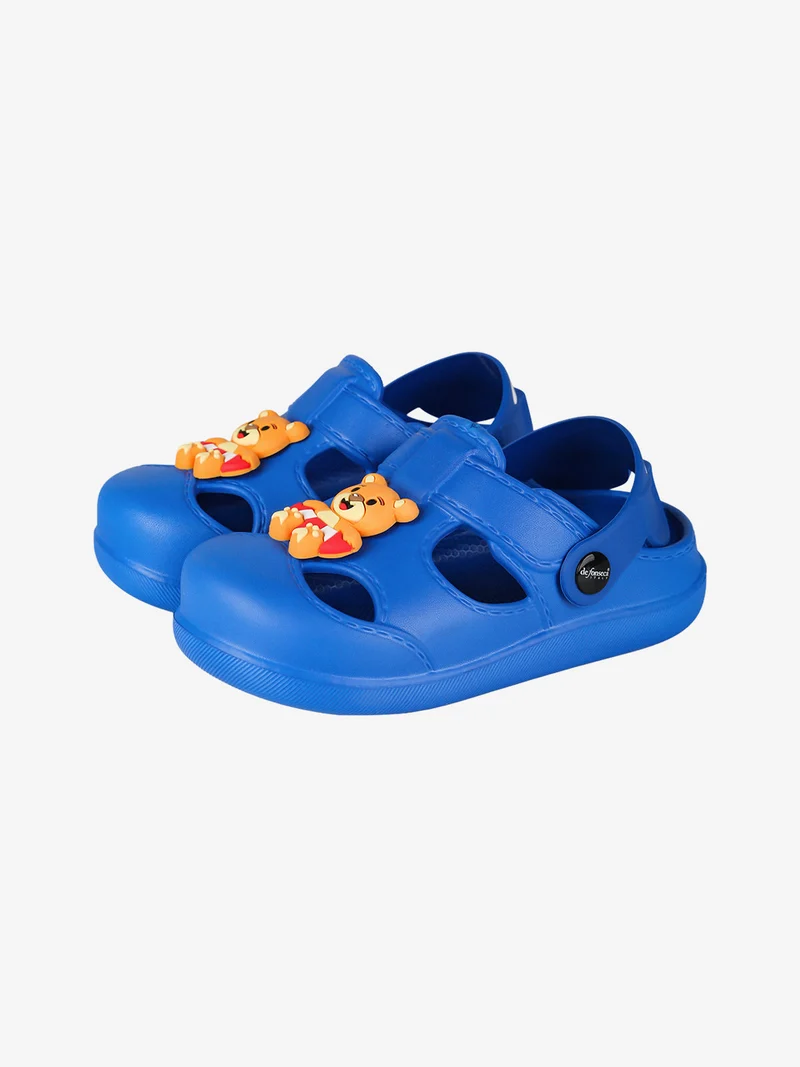 Sandali da bambino in gomma con punta chiusa - blu