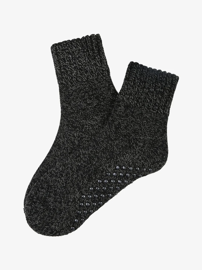 Calze antiscivolo donna - grigio scuro