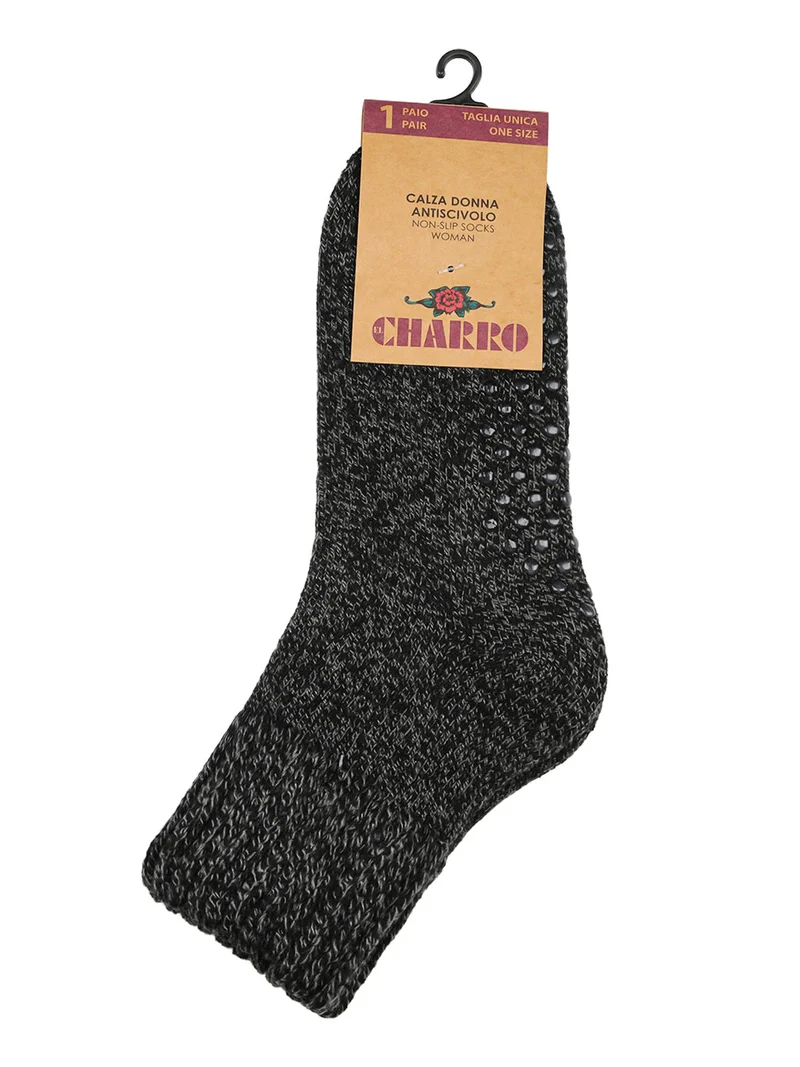 Calze antiscivolo donna - grigio scuro