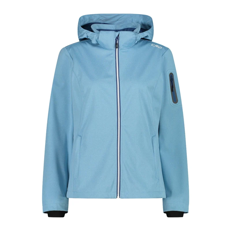 CMP WOMAN JACKET ZIP HOOD leichte Softshelljacke Damen