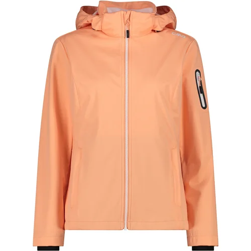CMP WOMAN JACKET ZIP HOOD leichte Softshelljacke Damen