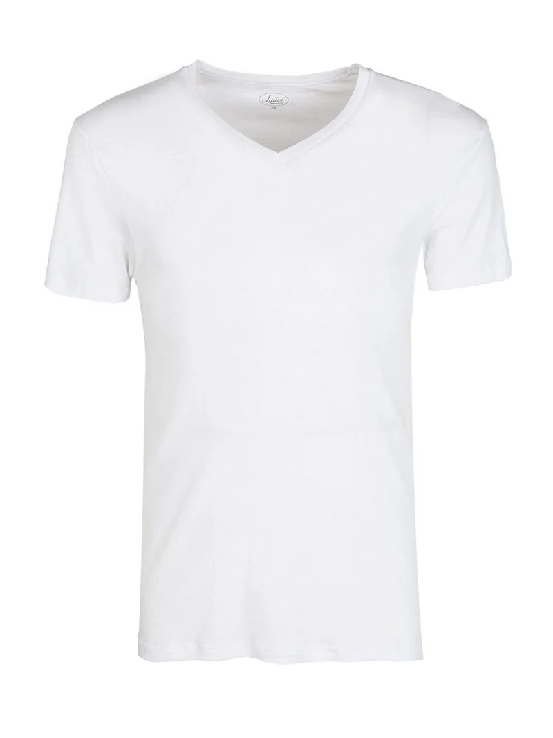 Maglia intima scollo V - bianco