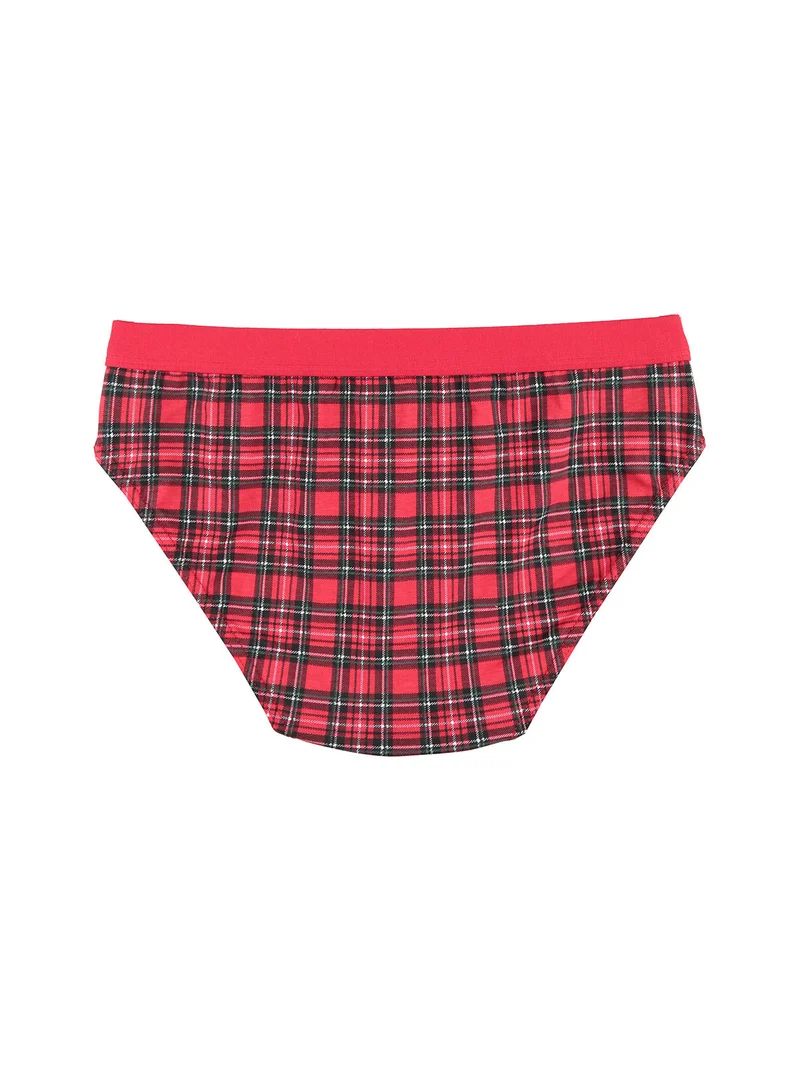 Slip natalizi da uomo - rosso