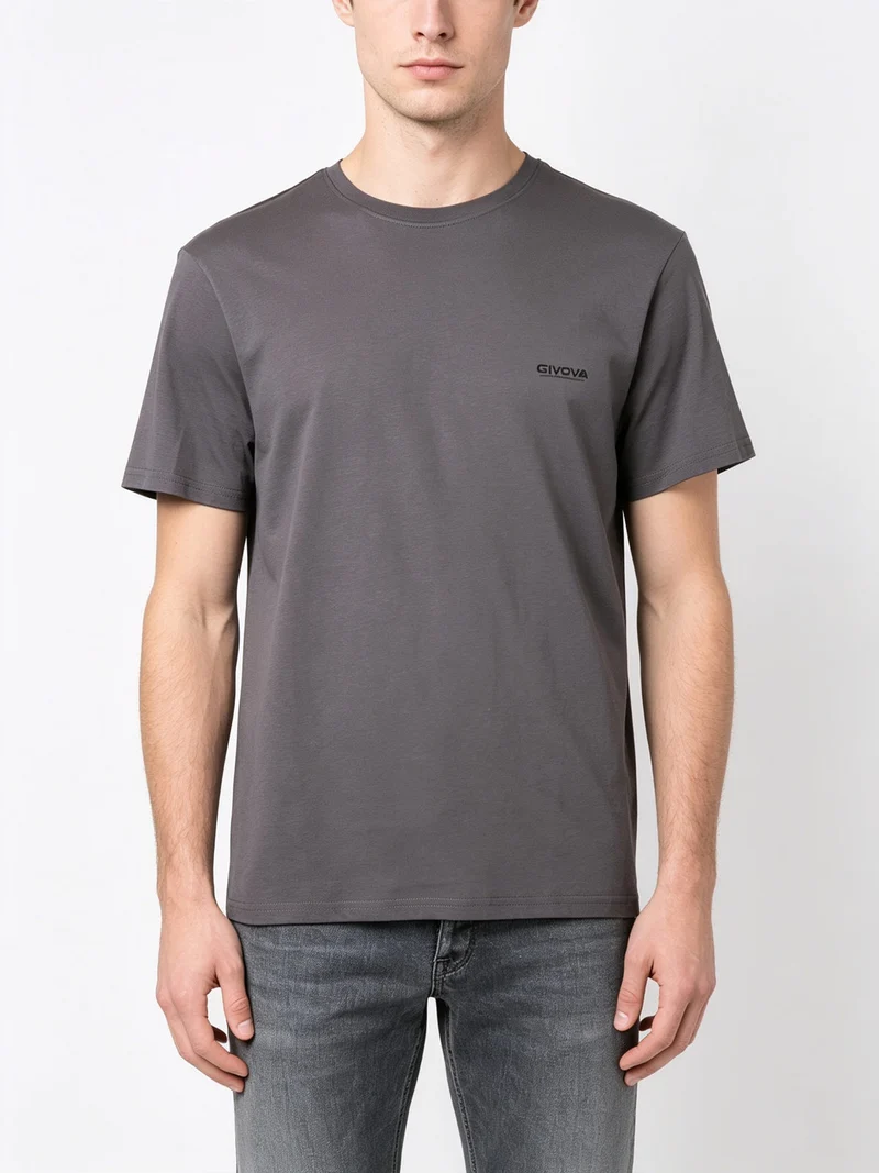 T-shirt intima manica corta uomo - antracite