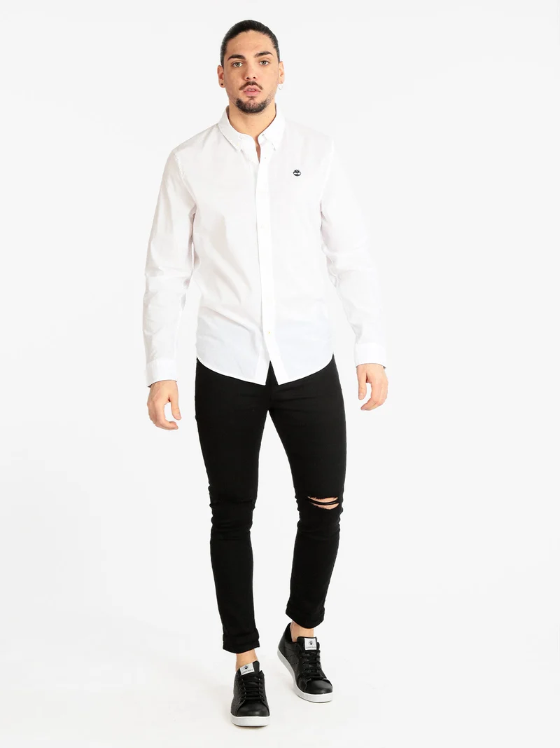 Camicia uomo slim fit - bianco