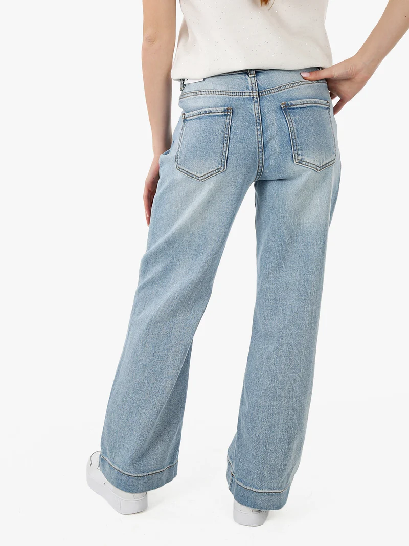 Jeans donna wide leg - jeans