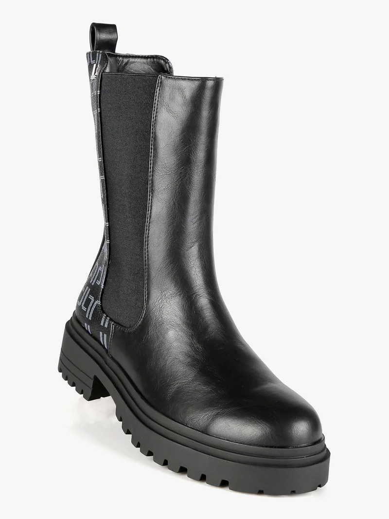 Stivaletti da donna modello chelsea - nero