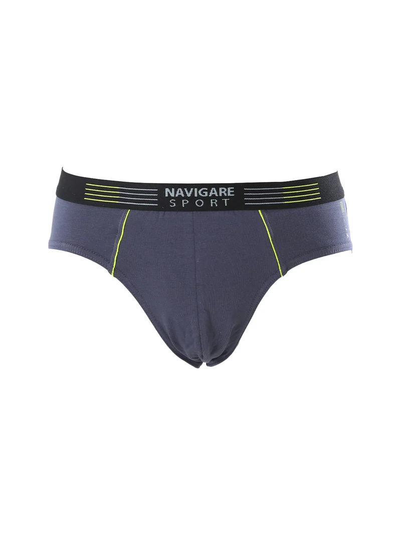 Slip da uomo in cotone elasticizzato - antracite