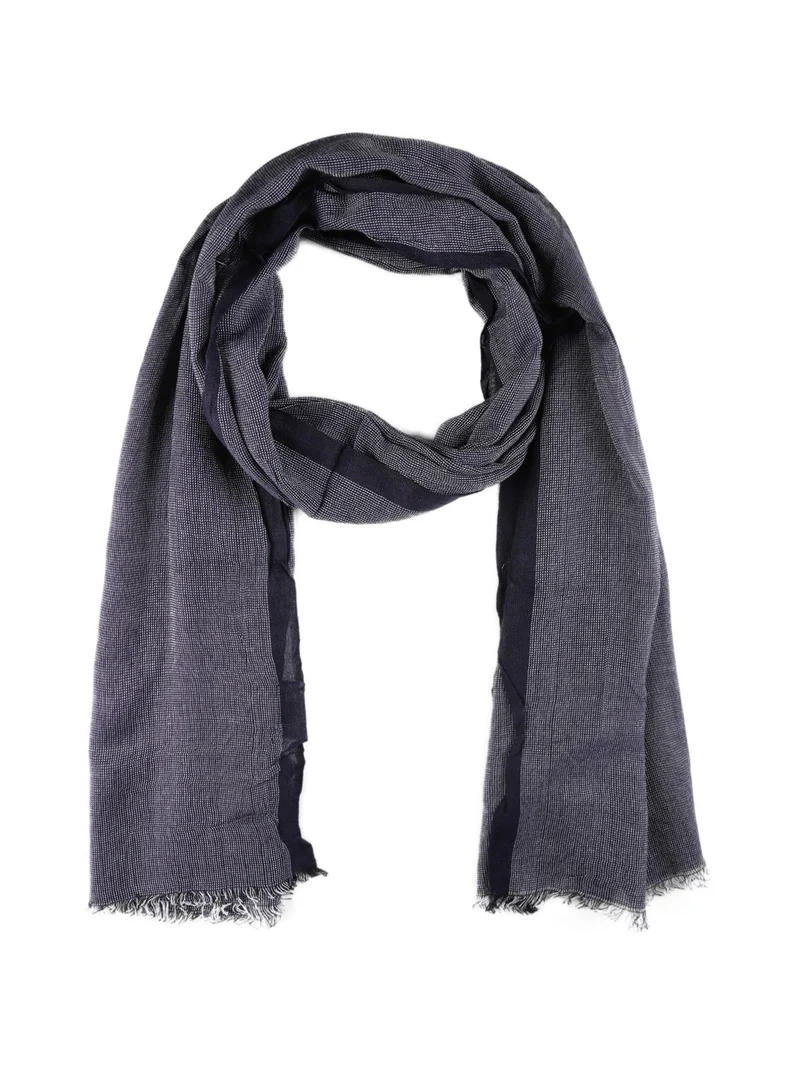 Sciarpa leggera da uomo - blu scuro