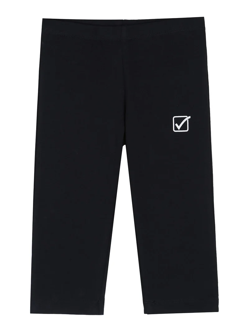 Completo corto da neonata con t-shirt orsacchiotto e leggings - fucsia