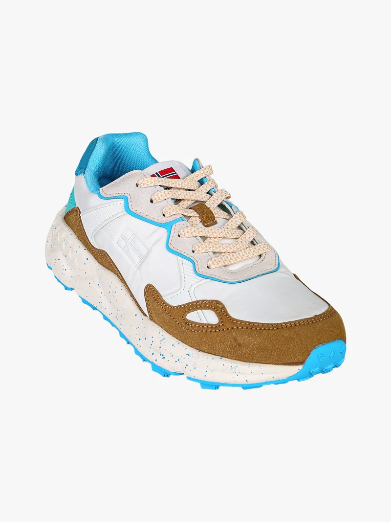 Sneakers stringate da donna - bianco