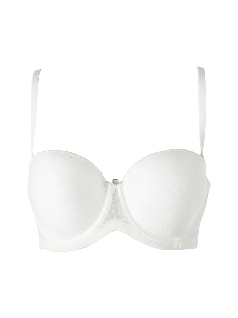 OD24 Reggiseno con coppe imbottite e ferretto COPPA C - panna