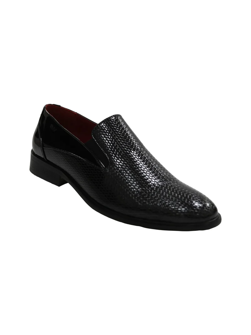 Mocassini uomo eleganti lucidi - nero