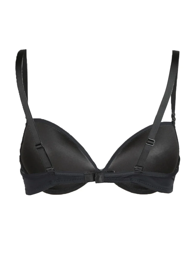 GianMarcoVenturi reggiseno push up STELLA coppa B - nero