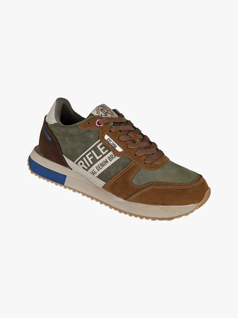 EVARAGE Sneakers da uomo stringate - moro