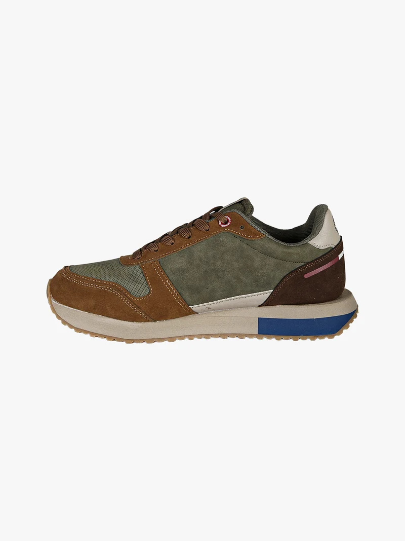 EVARAGE Sneakers da uomo stringate - moro