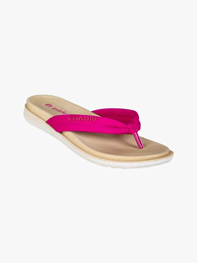 Infradito da donna in gomma - fucsia