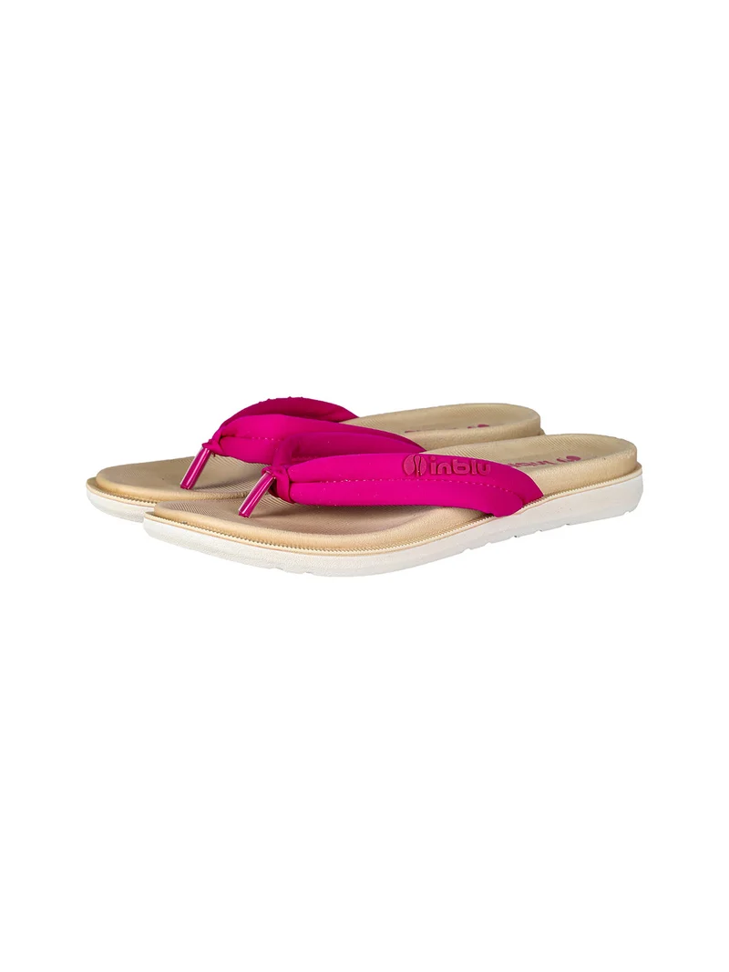 Infradito da donna in gomma - fucsia