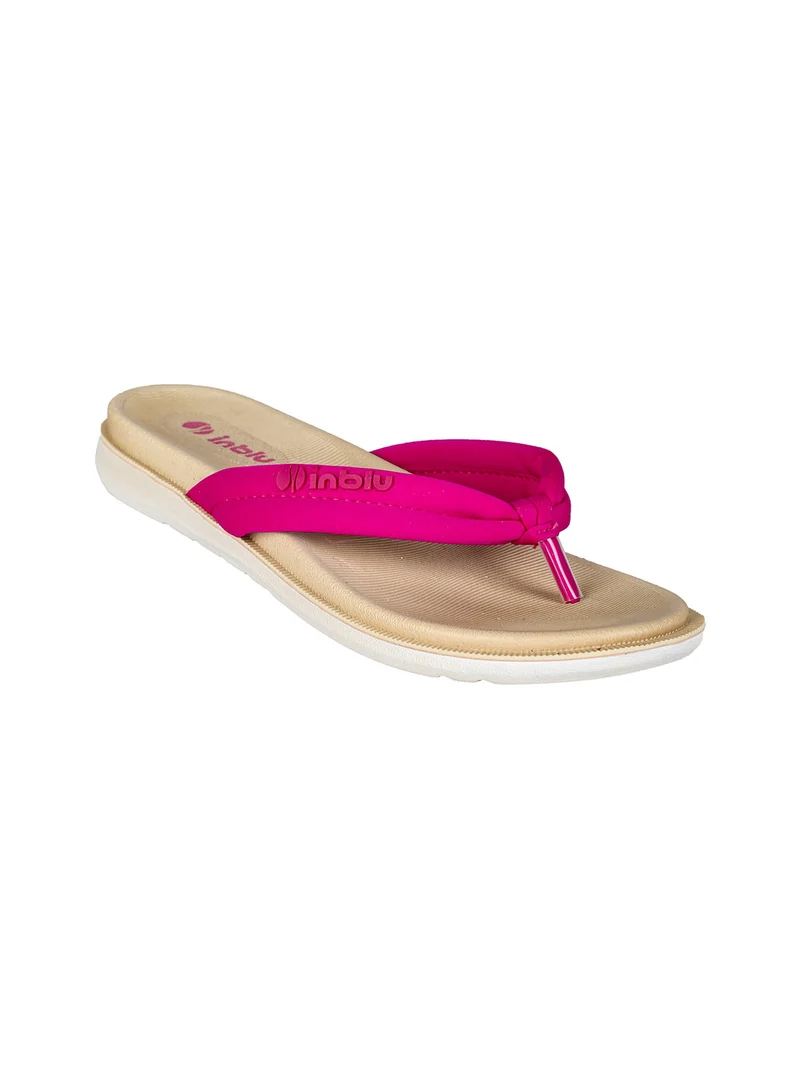 Infradito da donna in gomma - fucsia