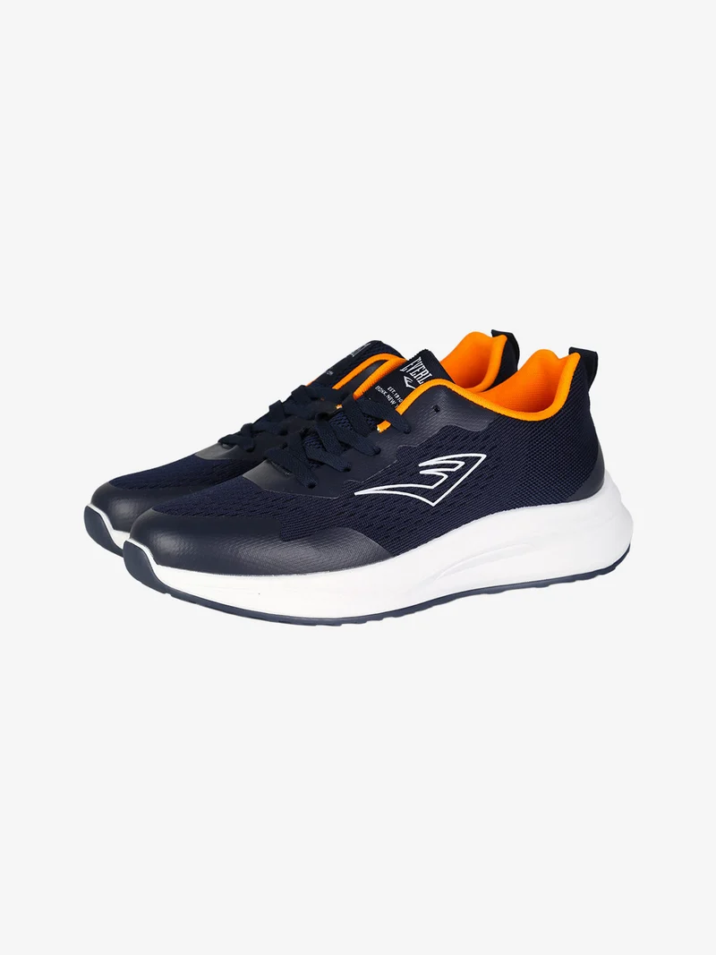 Sneakers sportive da uomo stringate - blu scuro