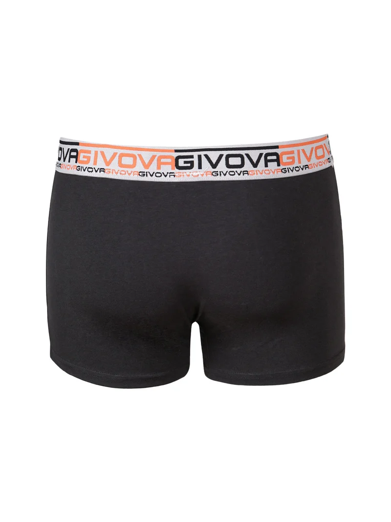 Boxer uomo in cotone bielastico - nero