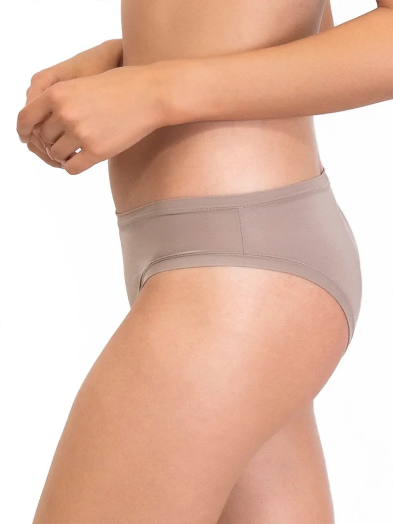 1555 slip donna in microfibra - nudo