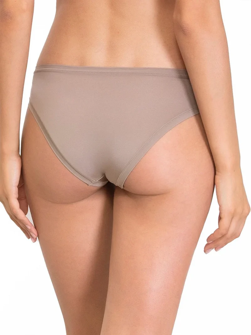 1555 slip donna in microfibra - nudo