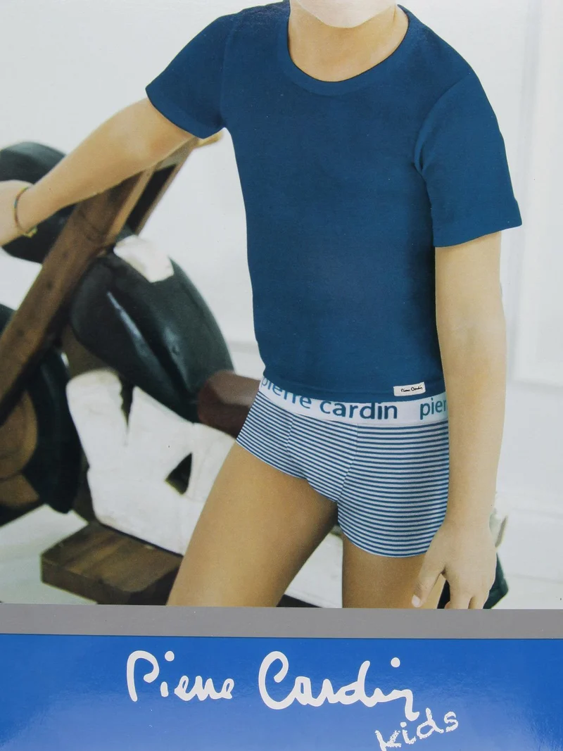 Coordinato bimbo t-shirt + boxer - jeans