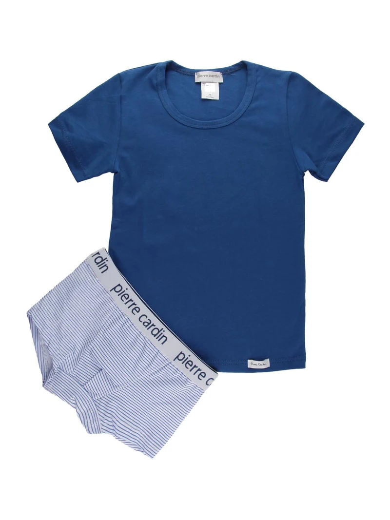 Coordinato bimbo t-shirt + boxer - jeans