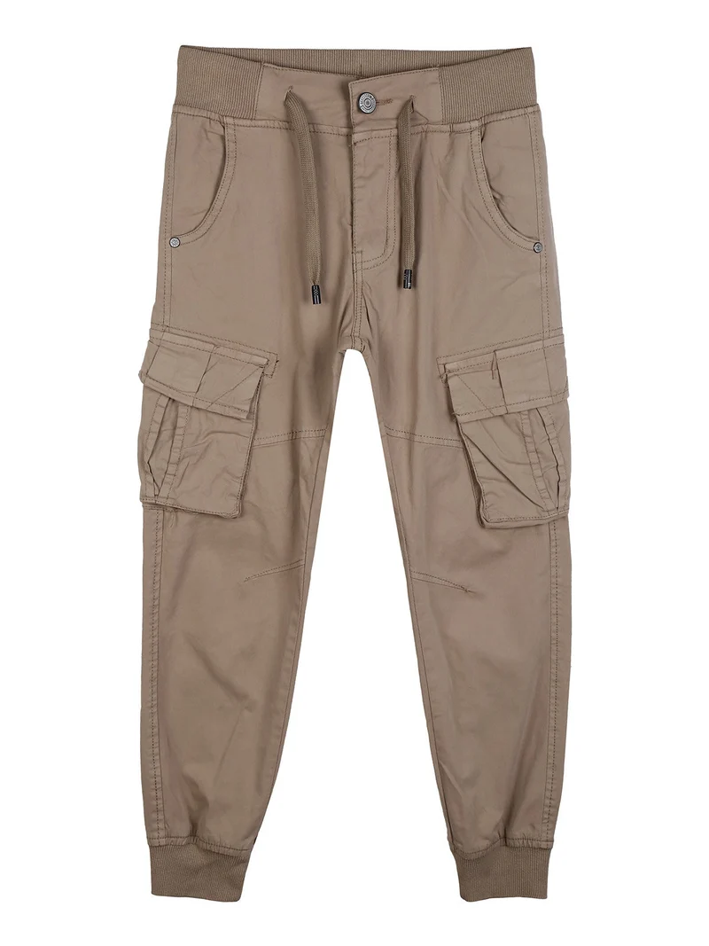 Pantaloni da bambino con tasconi - khaki