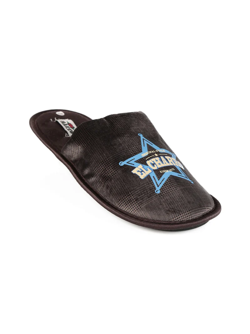 Pantofole da uomo - marrone
