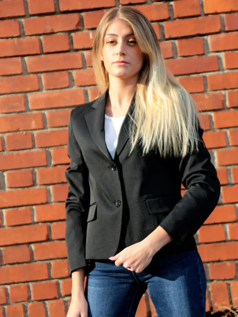 Giacca classica donna - nero