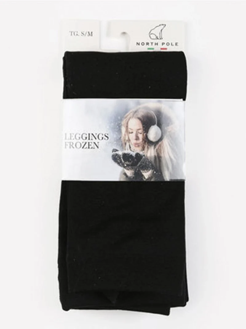 Leggings termico donna - nero