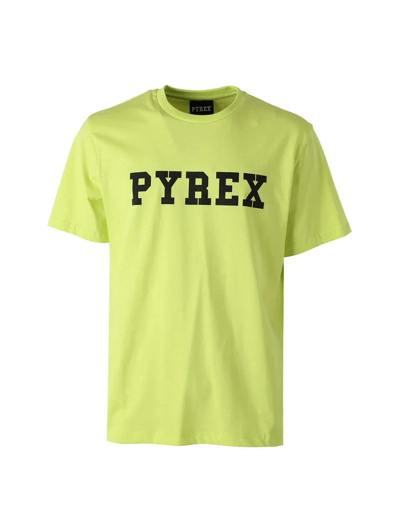 T-shirt da uomo in cotone con logo - mela