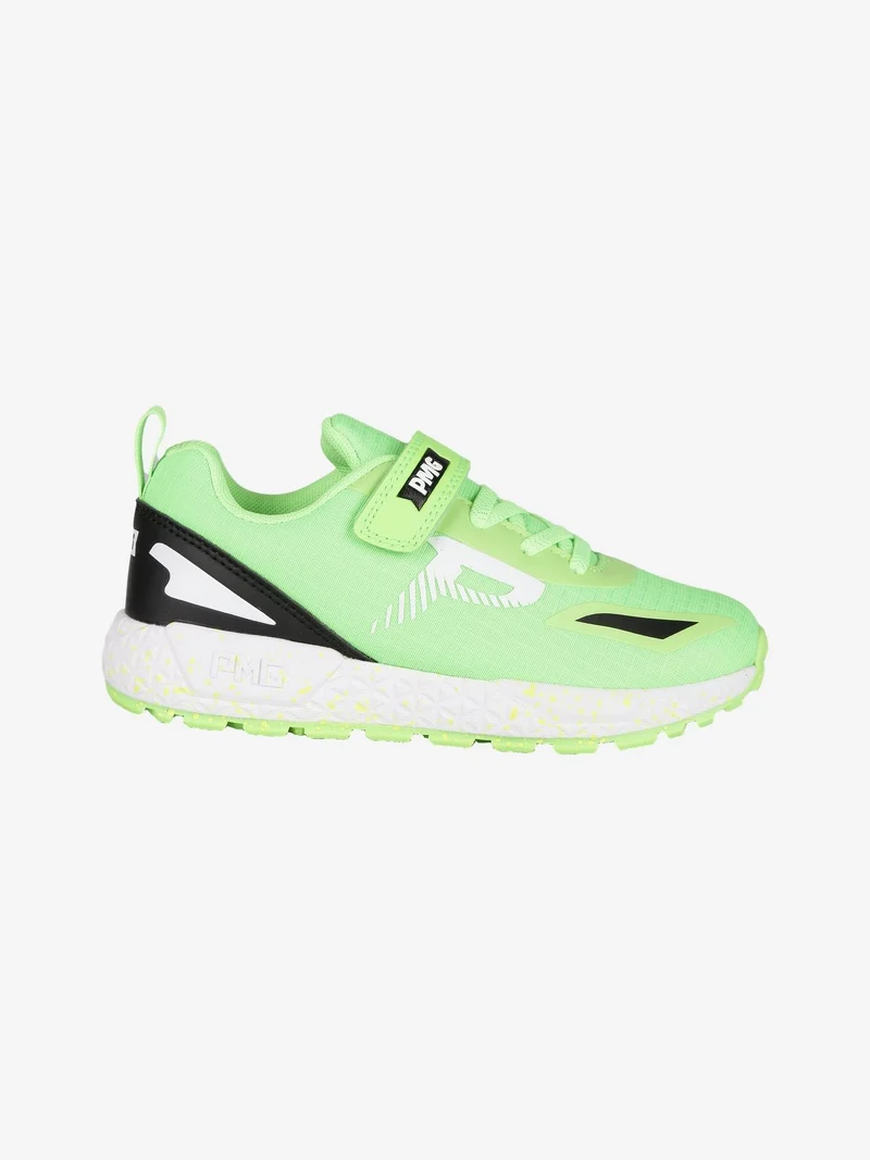 Sneakers sportive da bambino con strappi - verde