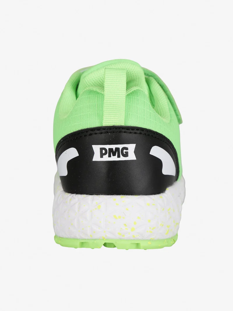 Sneakers sportive da bambino con strappi - verde