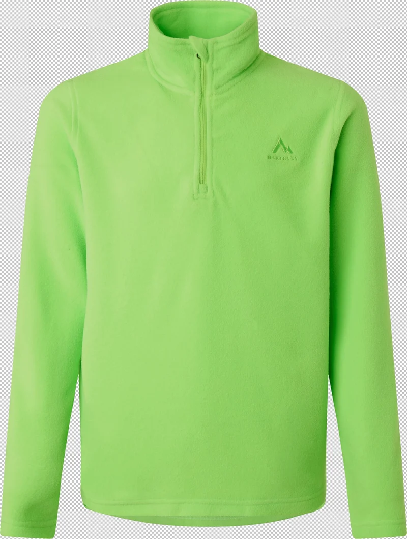 MCKINLEY Kinder Shirt Amarillo - Sportlicher Fleecerolli