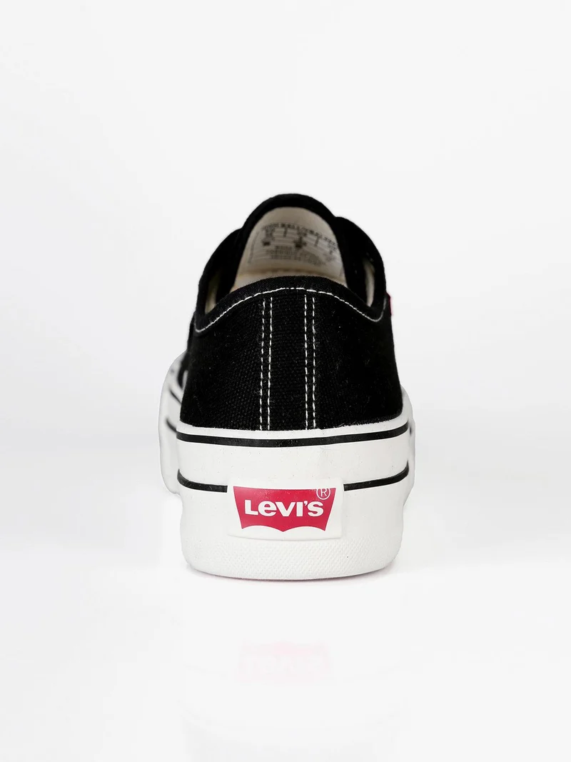 High Ball VBAL0005T Sneakers in tela con platform da ragazza - nero