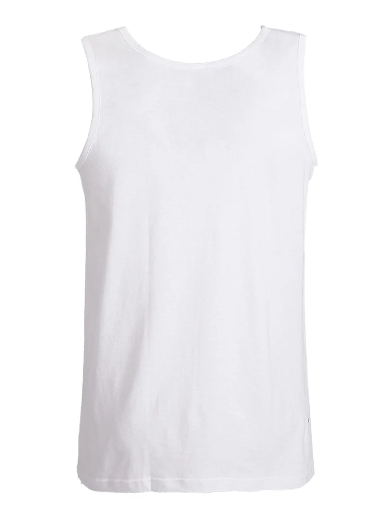 Canotta intima uomo girocollo in cotone - bianco