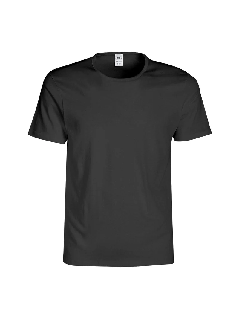 Maglia intima girocollo manica corta - nero
