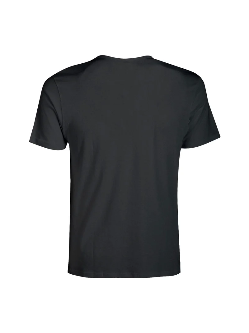 Maglia intima girocollo manica corta - nero