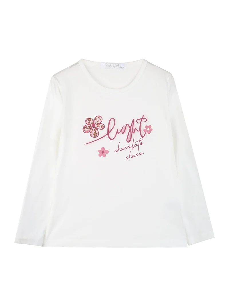 Completo tuta 3 pezzi da bambina con cappuccio e zip - bianco