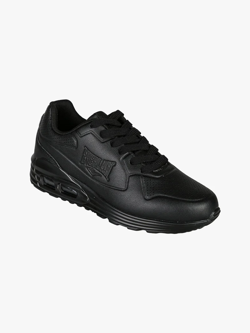 Sneakers donna stringate con air - nero