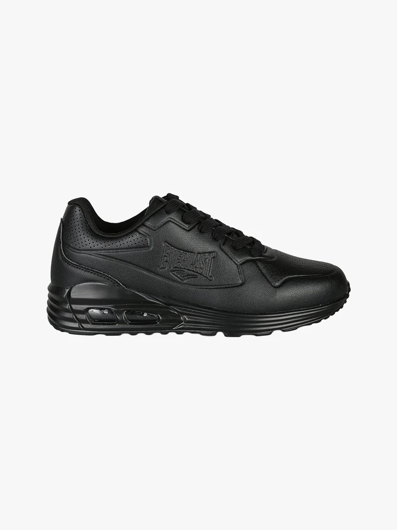 Sneakers donna stringate con air - nero