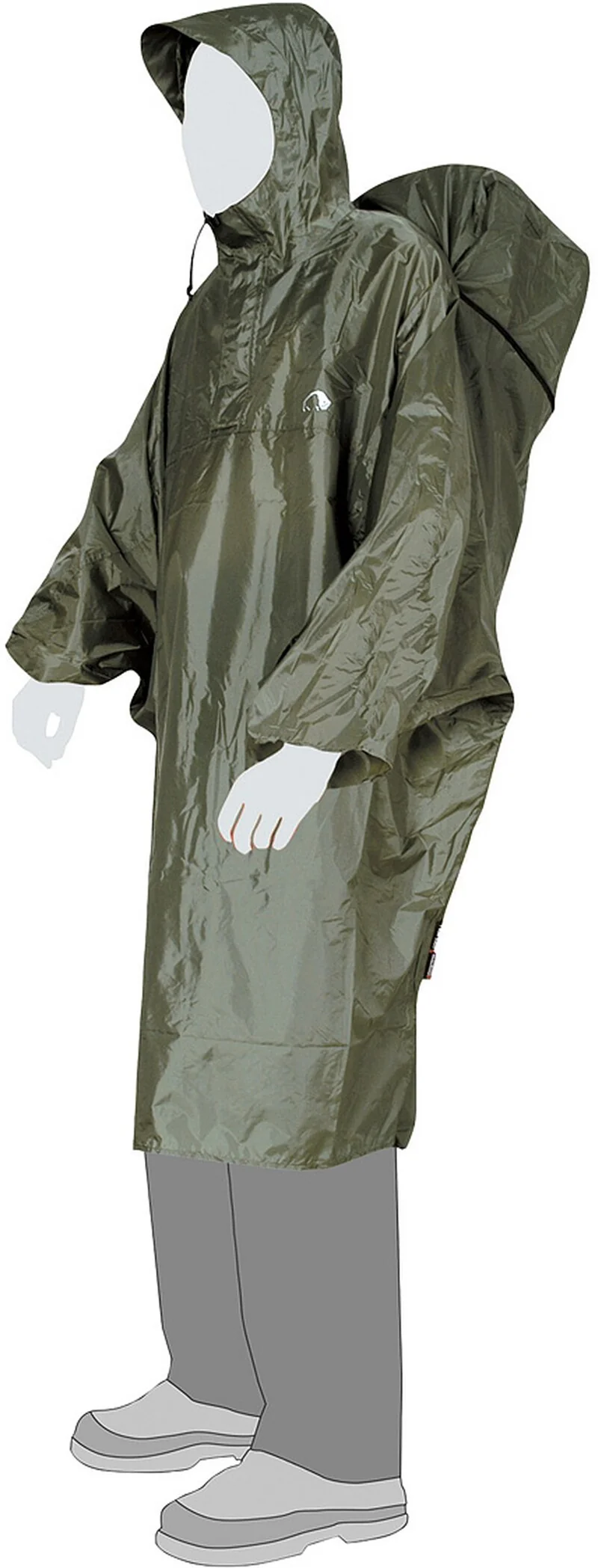 TATONKA Herren Poncho Cape XL mit Rucksackschutz